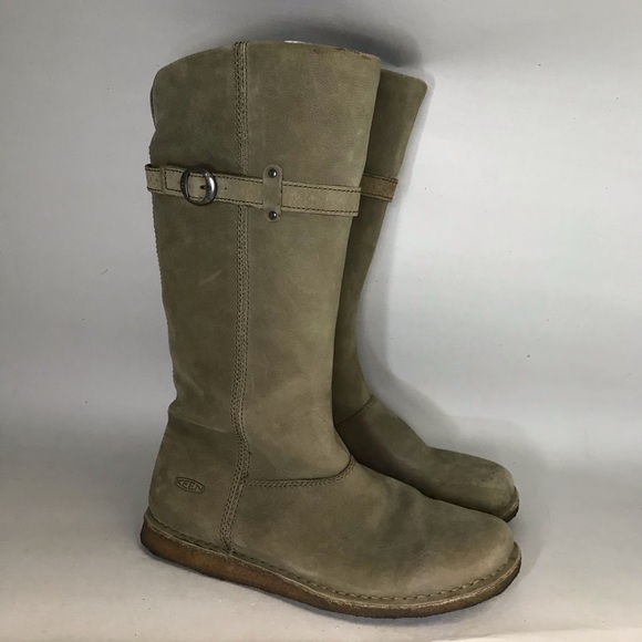 Keen Shoes - Keen Soft Leather Mid Calf Boots Women’s 7